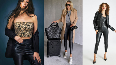 Faux Leather Leggings: Your Ticket to Edgy Elegance