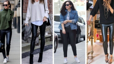 Mixing Textures: How to Pair Faux Leather Leggings with Different Fabrics